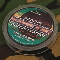 Gardner Sinking Kinetic Shock Leader 50m
